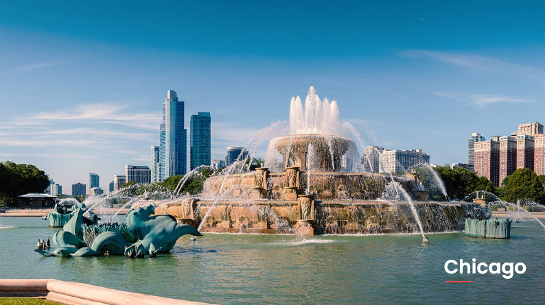 Melhores lugares para visitar em Chicago Parque Millennium em Chicago, Illinois