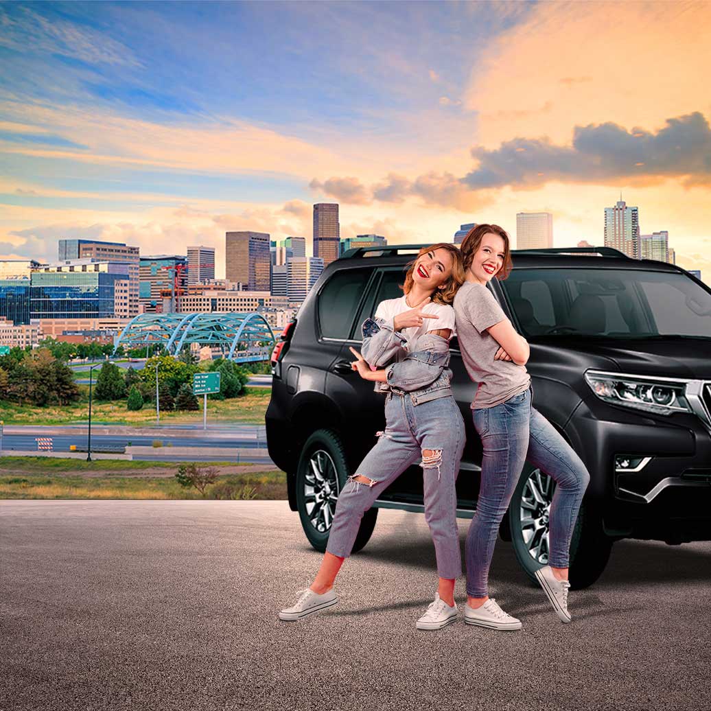 Como reservar um carro online em Denver, Colorado