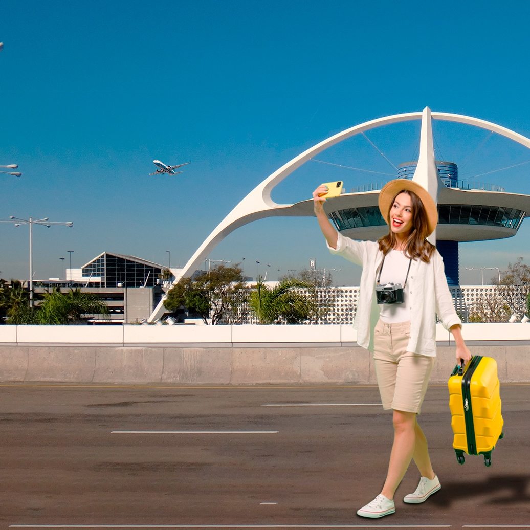 Car rental at Los Angeles Airport