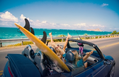 Rent a convertible in South Beach Convertible car rentals in South Beach, Miami