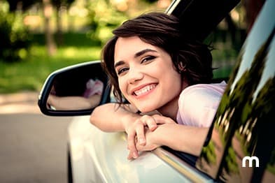 Passageiros em carro alugado em Dallas