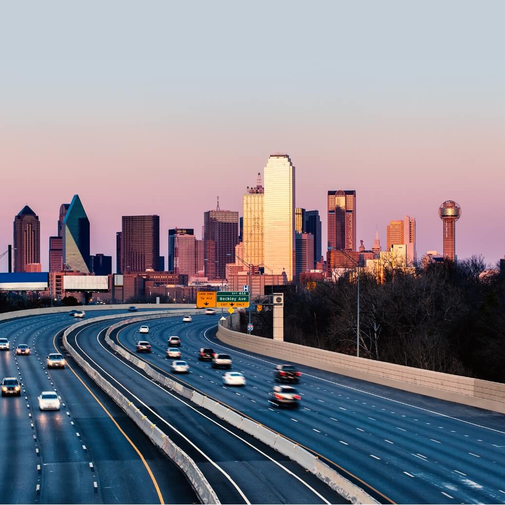 Cheap car rentals in Downtown Dallas